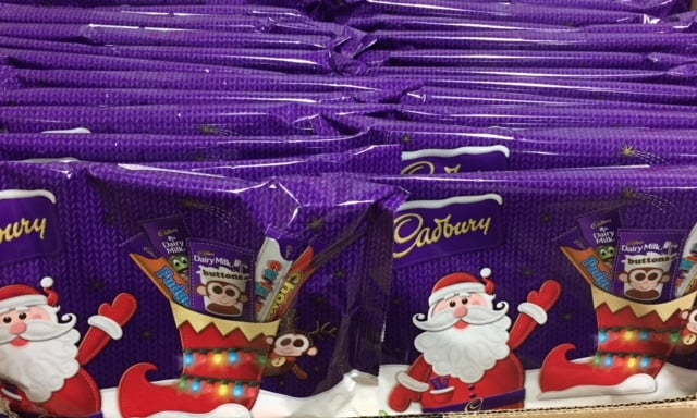 A Cadbury selection box