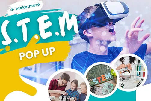 S.T.E.M Popup at The Cornbow Shopping Centre Saturday 25th May 10:30am - 2:30pm.