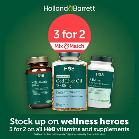 Holland & Barrett 3 for 2 offer