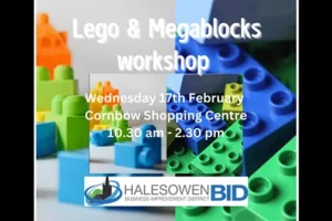 Lego & Megablocks Workshop Cornbow Shopping Centre