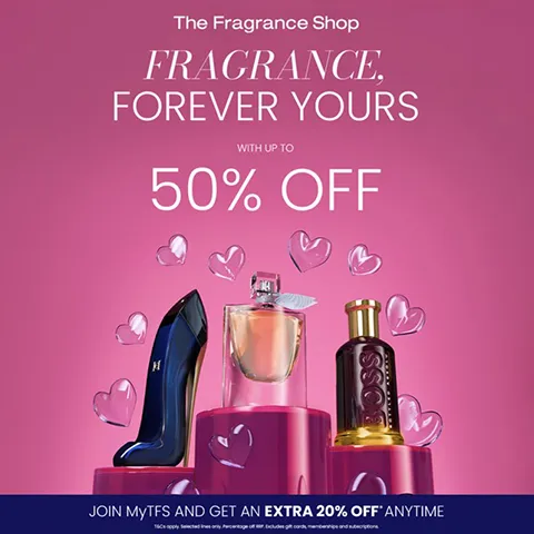 The Fragrance Shop up to 50% off